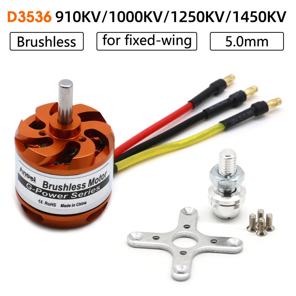 Rc Helicopter Mini - Motore Brushless Outrunner D3536 910KV 1000KV
