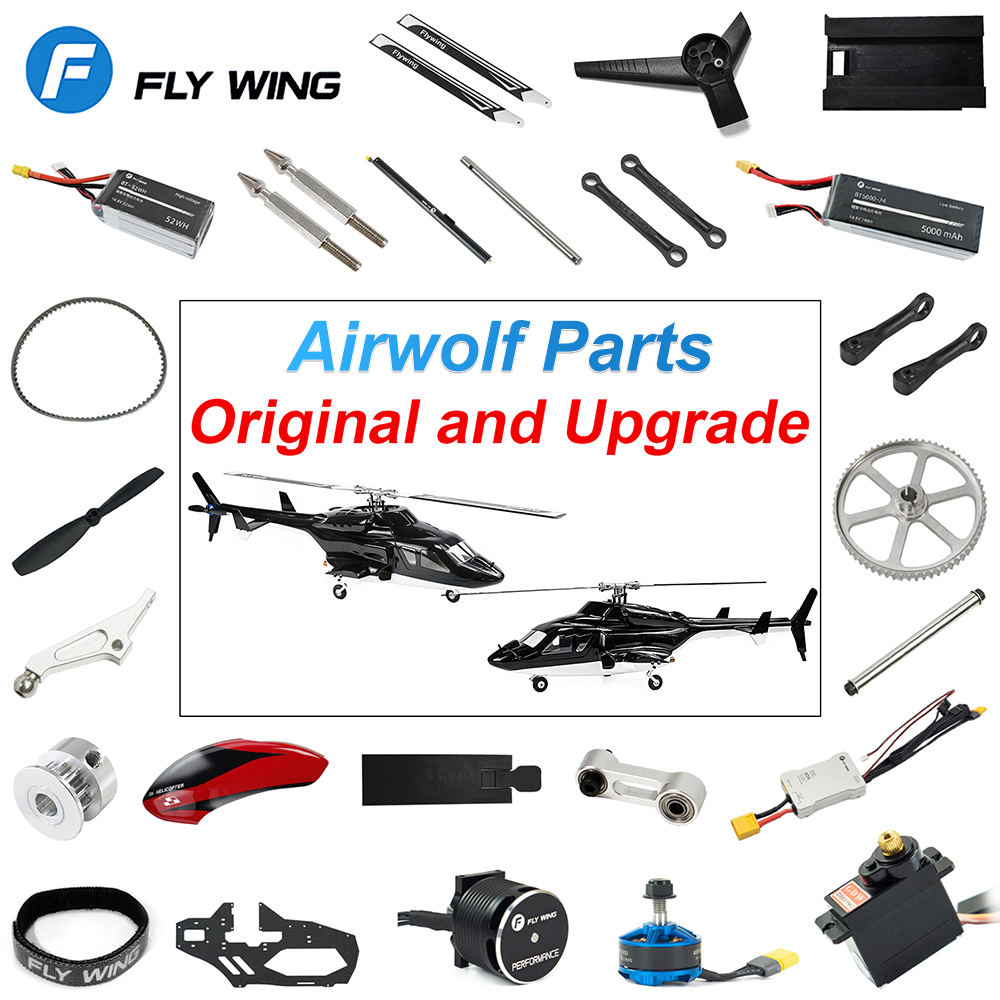 Rc Helicopter Nitro - Fly Wing Airwolf RC Parti di