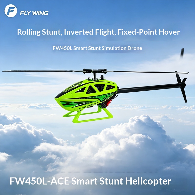 Rc Helicopter Single Rotor - Elicottero RC Fly Wing FW450L GPS
