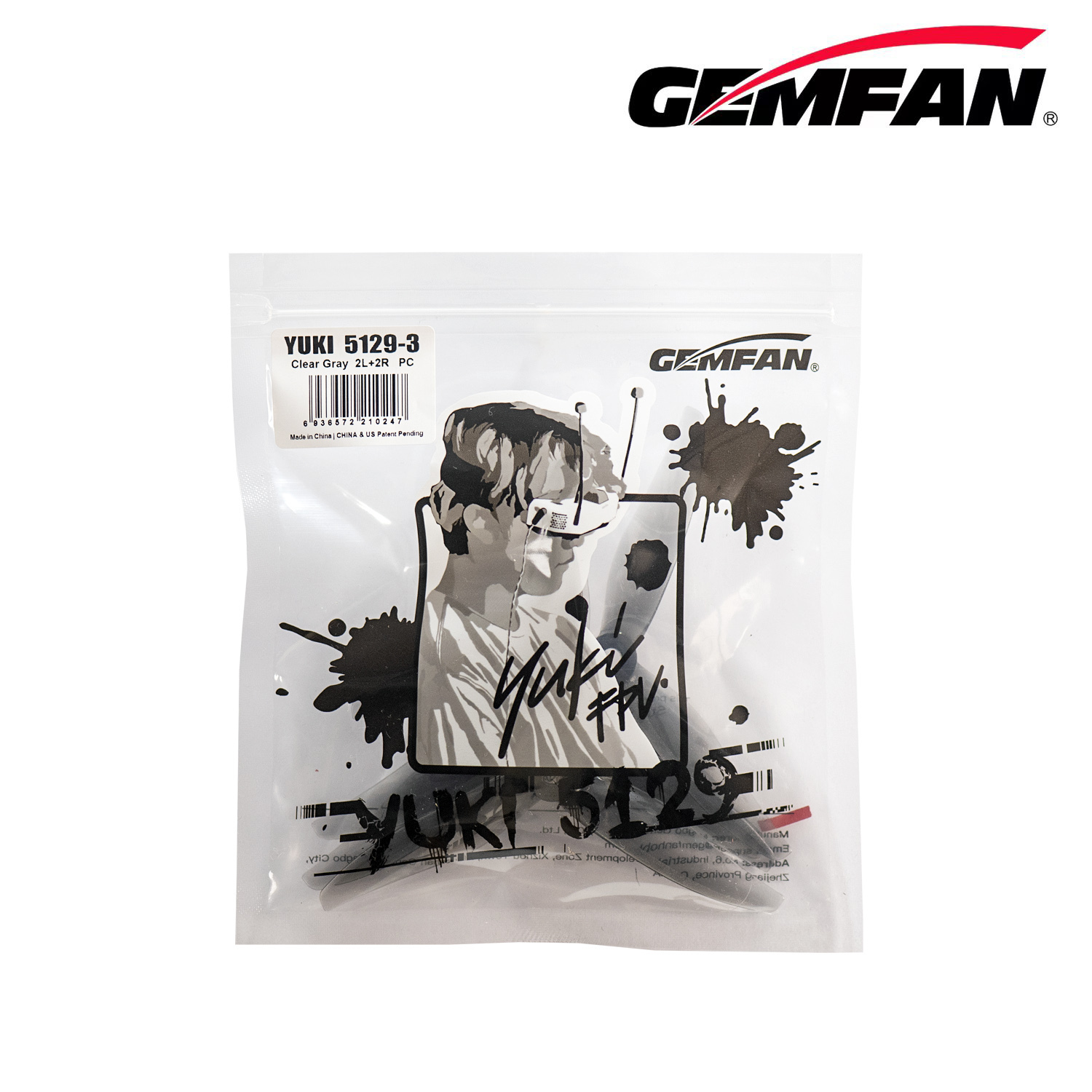 Rc Helicopter Blade - Gemfan 5129 5 pollici 3 pale/tri-lama