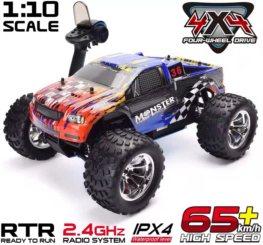 Rc Helicopter Nitro - HSP RC Camion Scala 1:10 Nitro