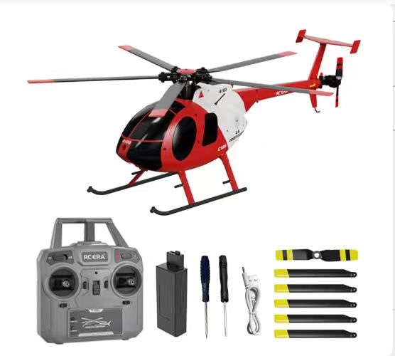 Rc Helicopter Gyro - Elicottero RC C189 MD500 1:28 4CH