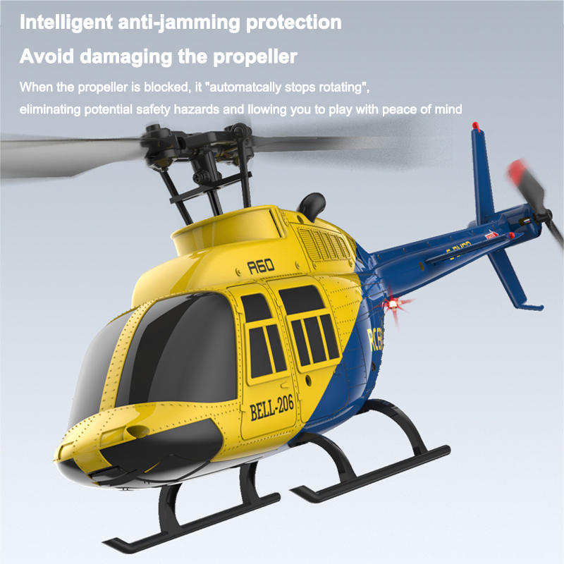 A60 RC Elicottero 2.4G 6-Aixs  - Rc Helicopter Gyro recensione e prezzo