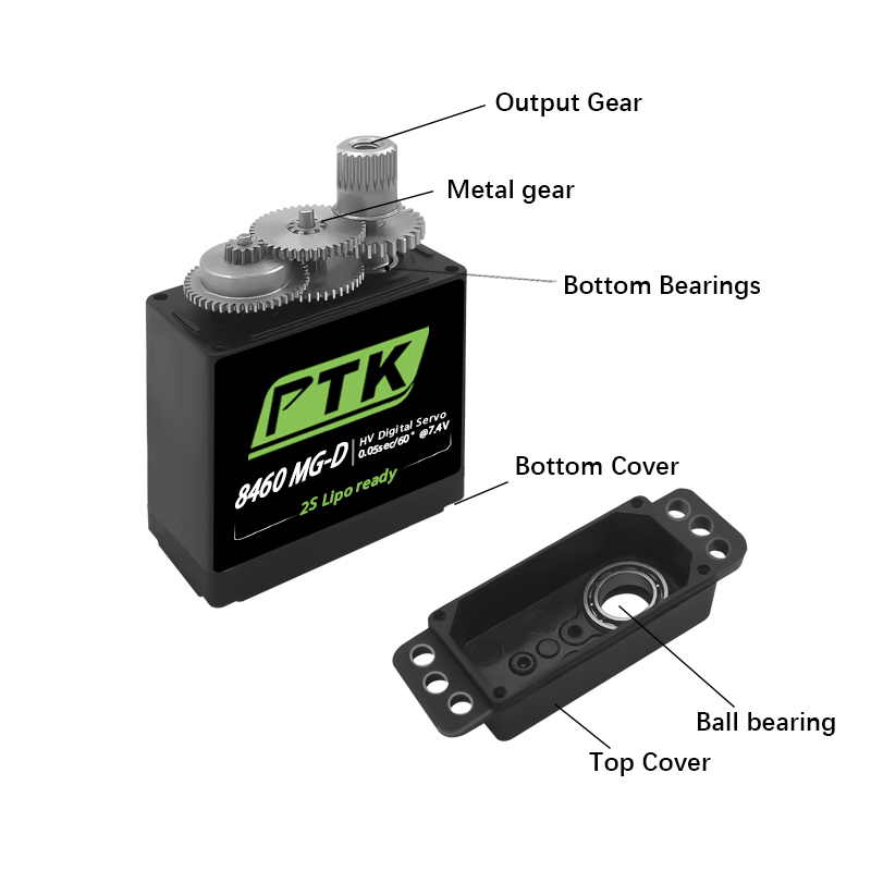 PTK 8460 MG-D9g Servo Digitale - Rc Helicopter Electric recensione e prezzo