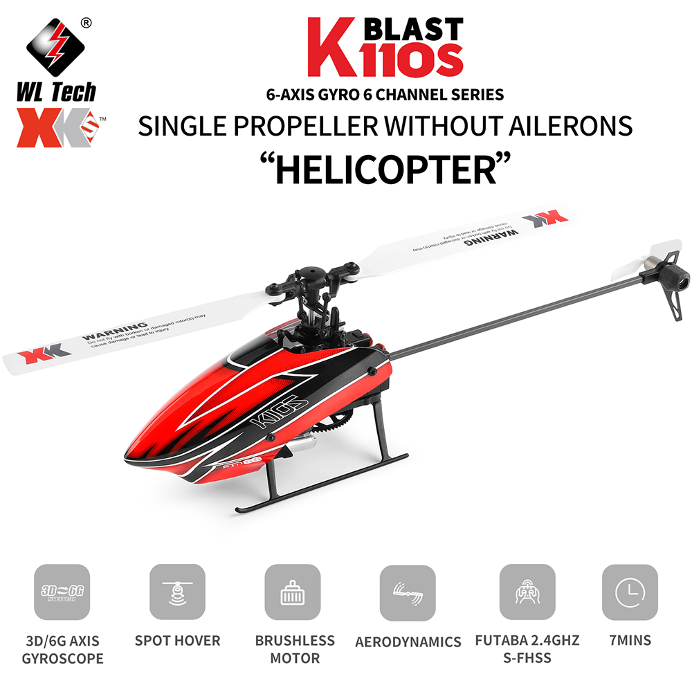 Wltoys XK K110S 6CH 3D 6G Syst - Rc Helicopter Blade recensione e prezzo