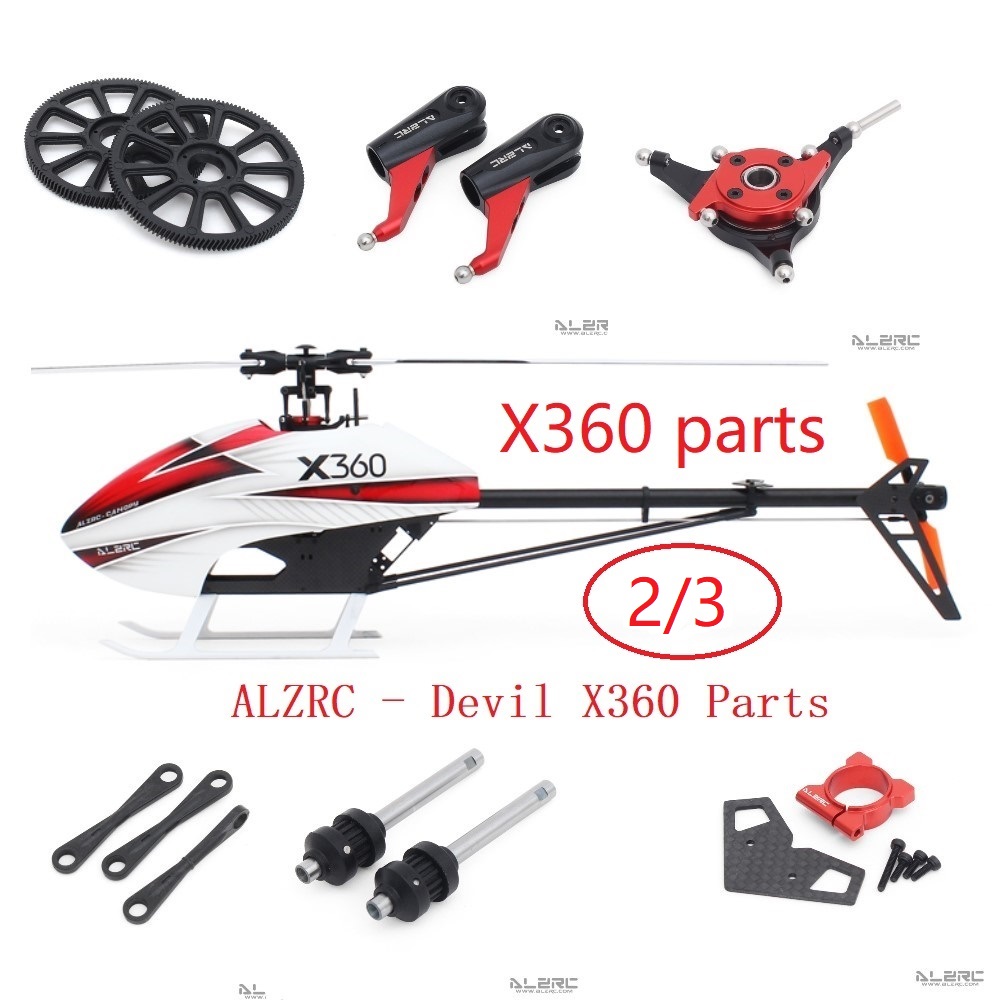 Parti ALZRC Devil X360, cinghi - Rc Helicopter Bag recensione e prezzo