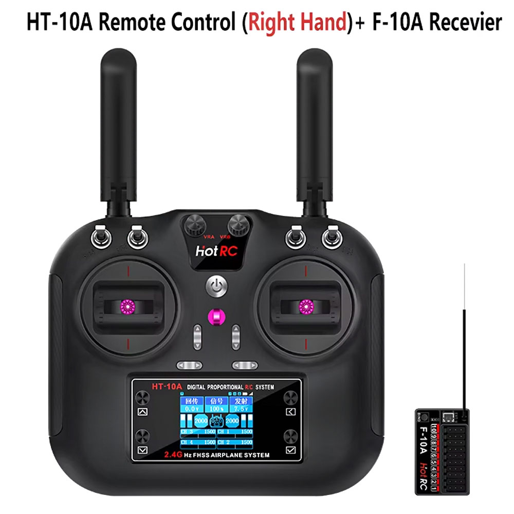 Trasmettitore Hotrc HT-10A 2.4 - Rc Helicopter Battery recensione e prezzo