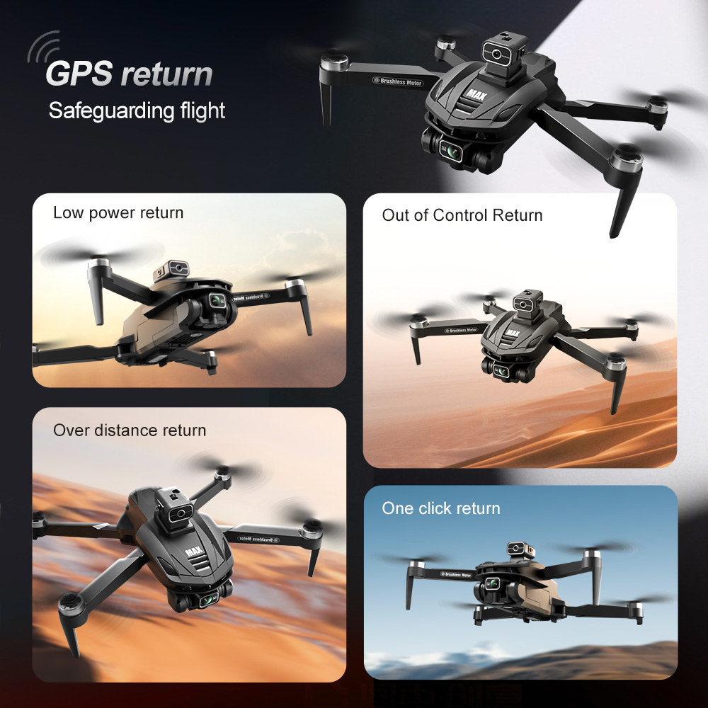 V168 PRO Max GPS Drone 8K Prof - Rc Helicopter Case recensione e prezzo