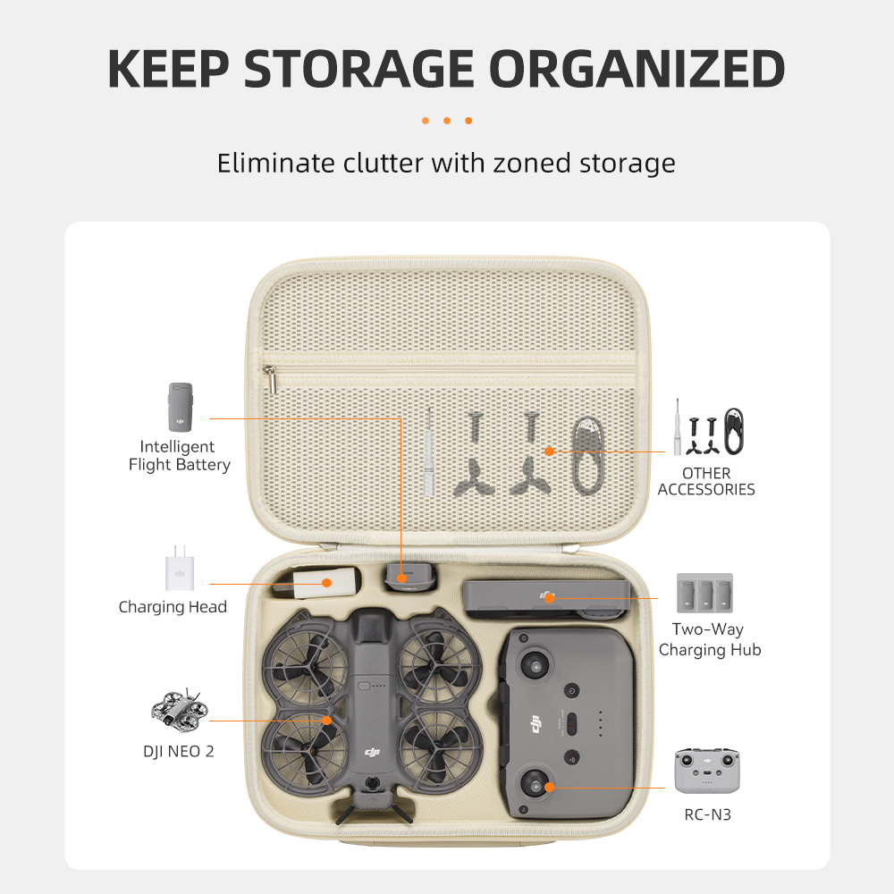 Custodia per DJI Neo 2 Fly Mor - Rc Helicopter Bag recensione e prezzo