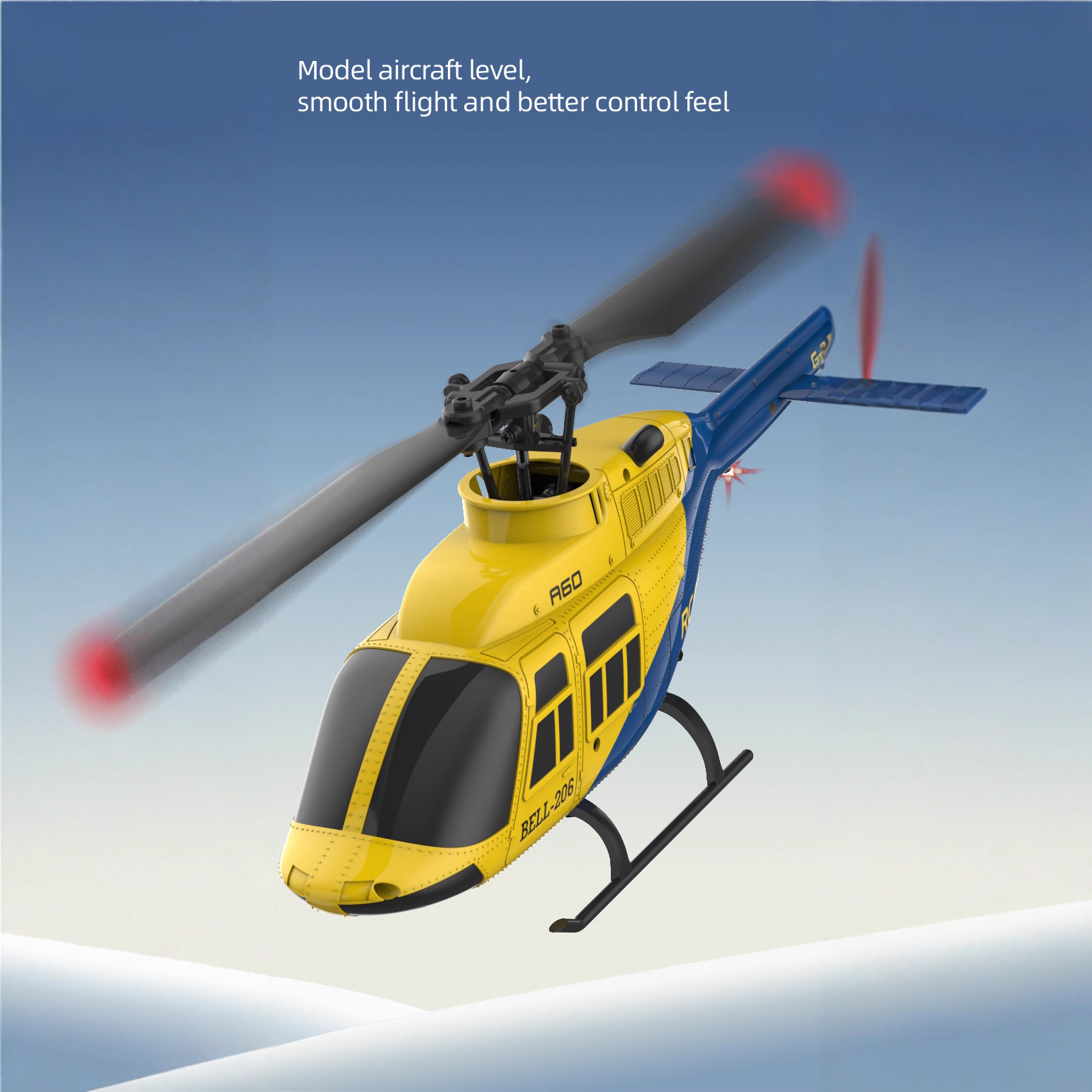 A60 1/42 Bilancia Bell 206 RC  - Rc Helicopter Single Rotor recensione e prezzo