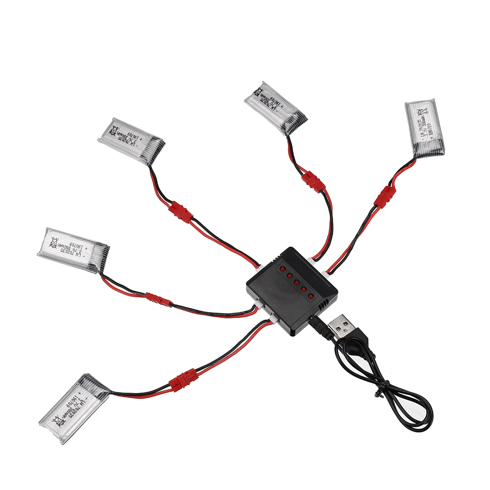 Batteria Lipo 3.7V 380mAh con  - Rc Helicopter Charger recensione e prezzo