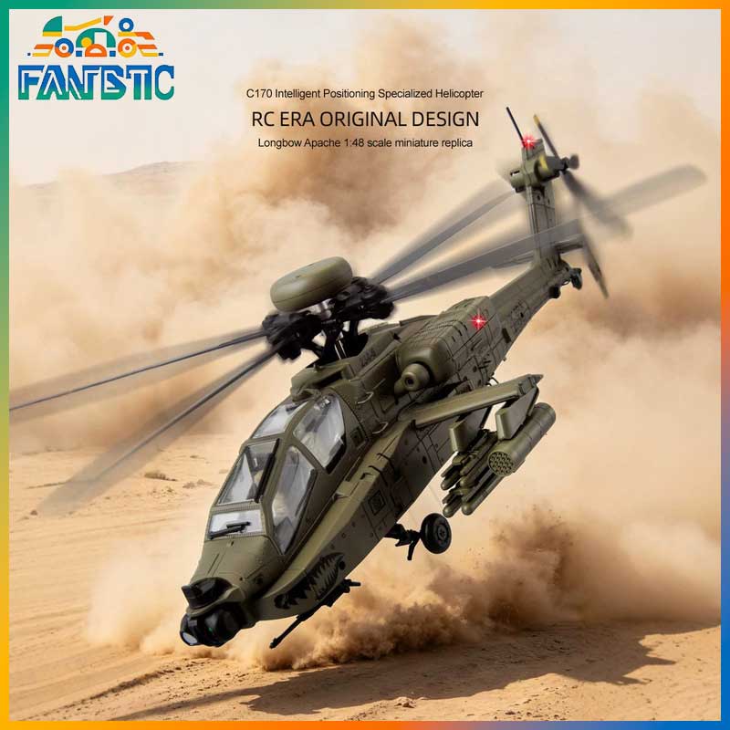 Elicottero RC Era C170 Ah 64d  - Rc Helicopter Single Rotor recensione e prezzo