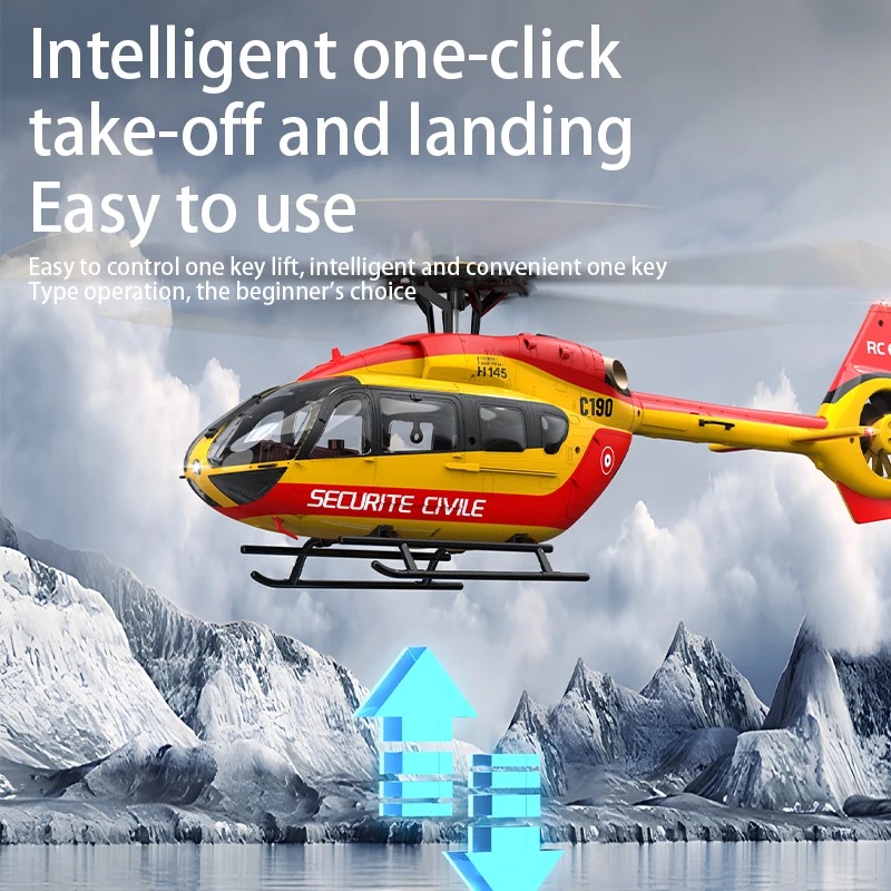C190 RC Elicottero 2.4G 6-Aixs - Rc Helicopter Gyro recensione e prezzo