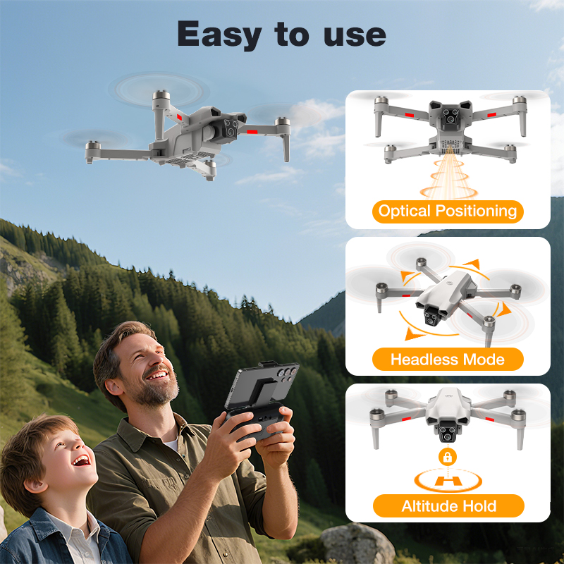 NUOVO Drone L017 Pro Brushless - Rc Helicopter Case recensione e prezzo